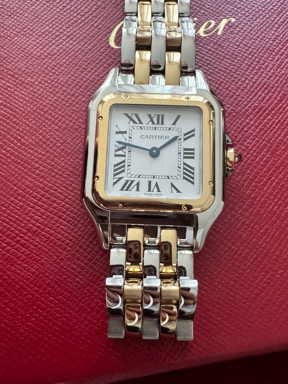 PANTHÈRE DE CARTIER WATCH medium model NEW - Picture 9 of 12